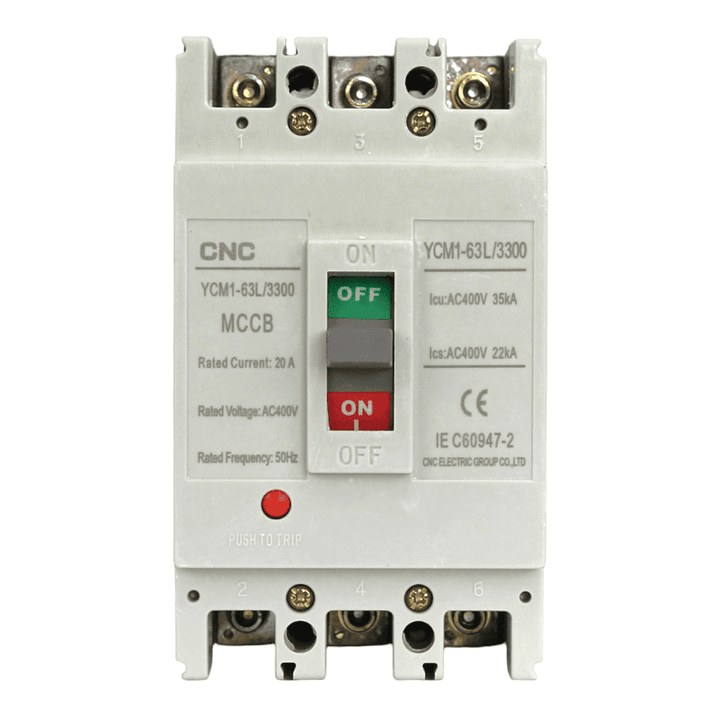 Interruptor Caja Moldeada 3P 20A 35kA CNC 1