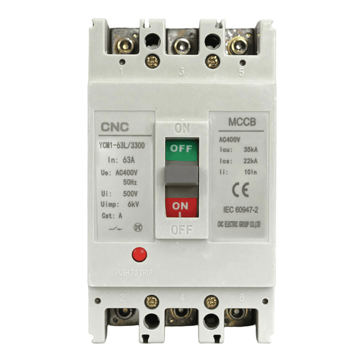 Interruptor Caja Moldeada 3P 80A 35kA CNC 1