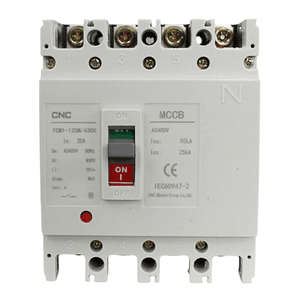 Interruptor Caja Moldeada 4P 20A 50kA CNC
