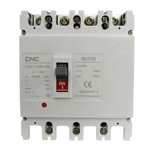 Interruptor Caja Moldeada 4P 140A 50kA CNC