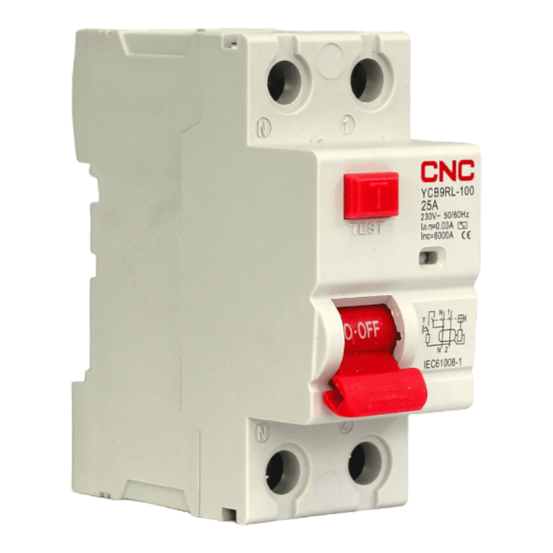 Interruptor Diferencial 2x25A 30mA 6kA CNC 1