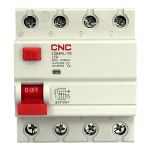 Interruptor Diferencial 4x25 30mA 6kA CNC