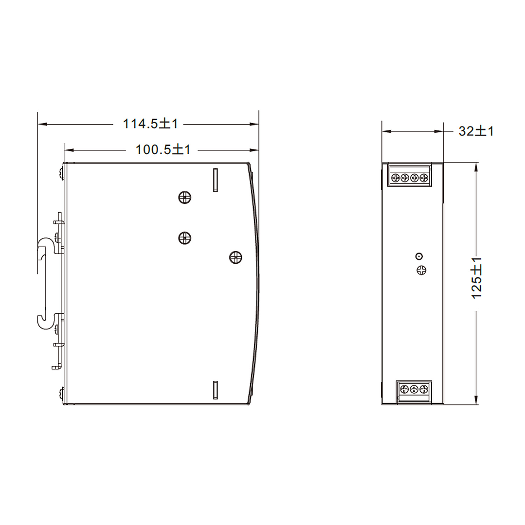 Fuente de Poder 120W 5A 220VAC-24VDC 2