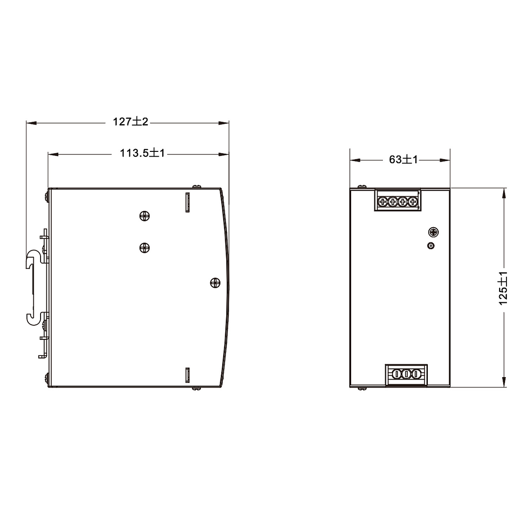 Fuente de Poder 240W 10A 220VAC-24VDC 2
