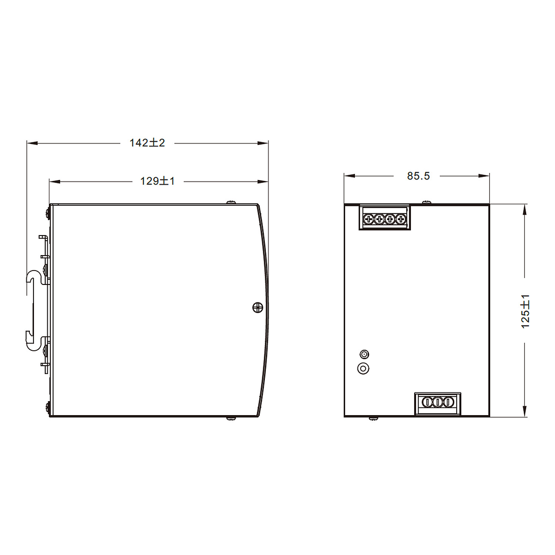 Fuente de poder 480W 20A 220VAC-24VDC 2