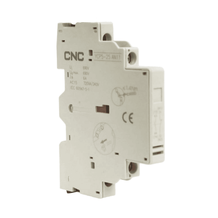 Contacto Auxiliar Lateral 1NO 1NC para Guardamotor 1