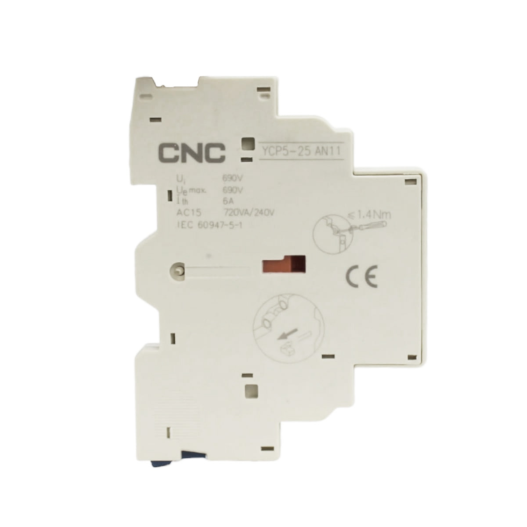 Contacto Auxiliar Lateral 1NO 1NC para Guardamotor 2