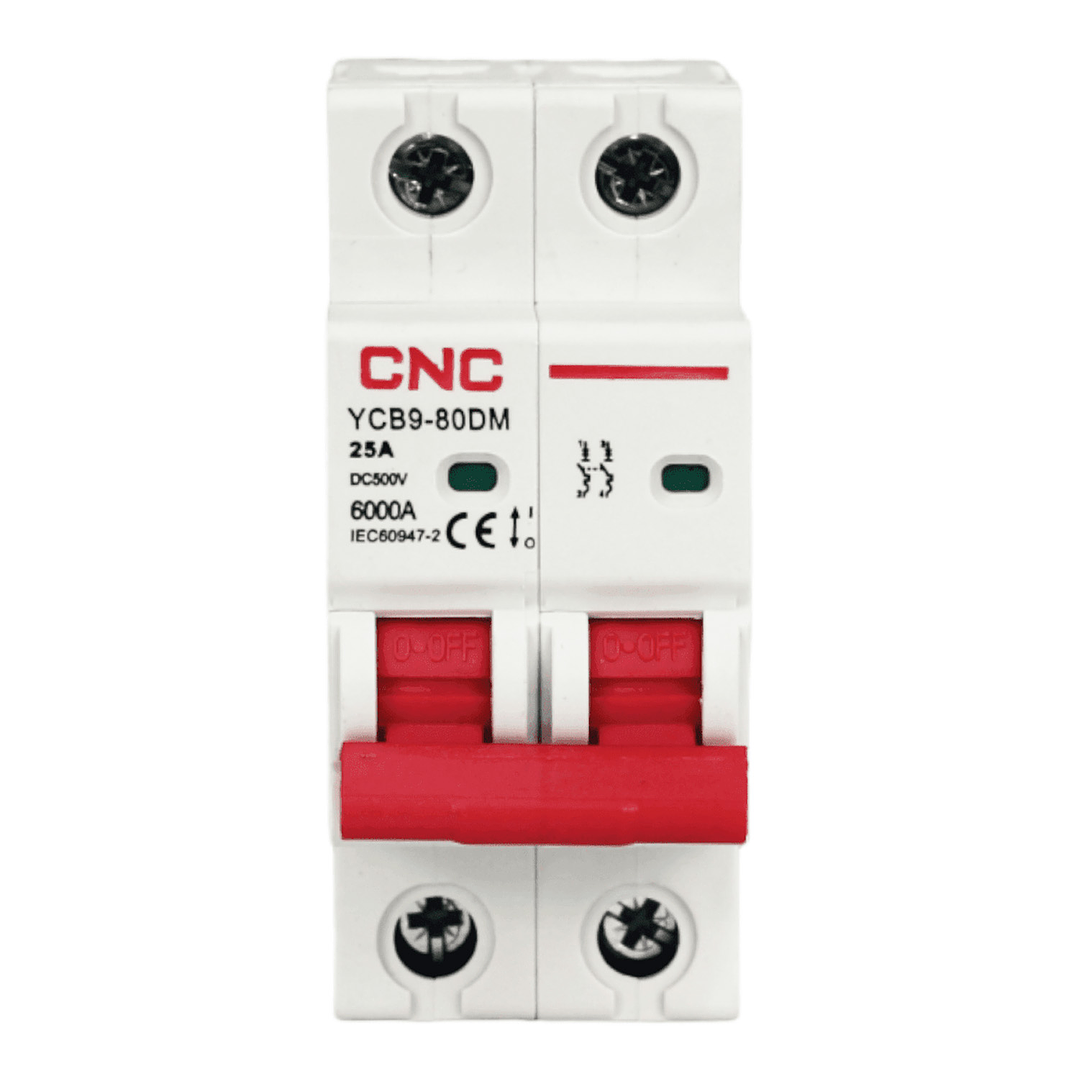 Interruptor Automático 2x25A DC 6kA CNC 1
