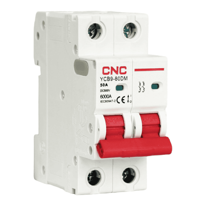 Interruptor Automático 2x50A DC 6kA CNC 2