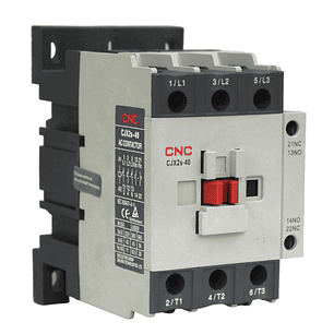 Contactor Trifasico CJX2s 40A Bobina 220V 1NO 1NC
