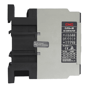 Contactor Trifasico CJX2s 80A Bobina 220V 1NO 1NC