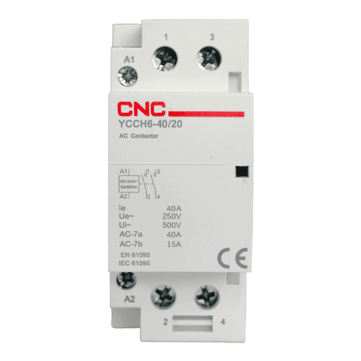 Contactor Modular 2P 40A Bobina 220V 2NO 1