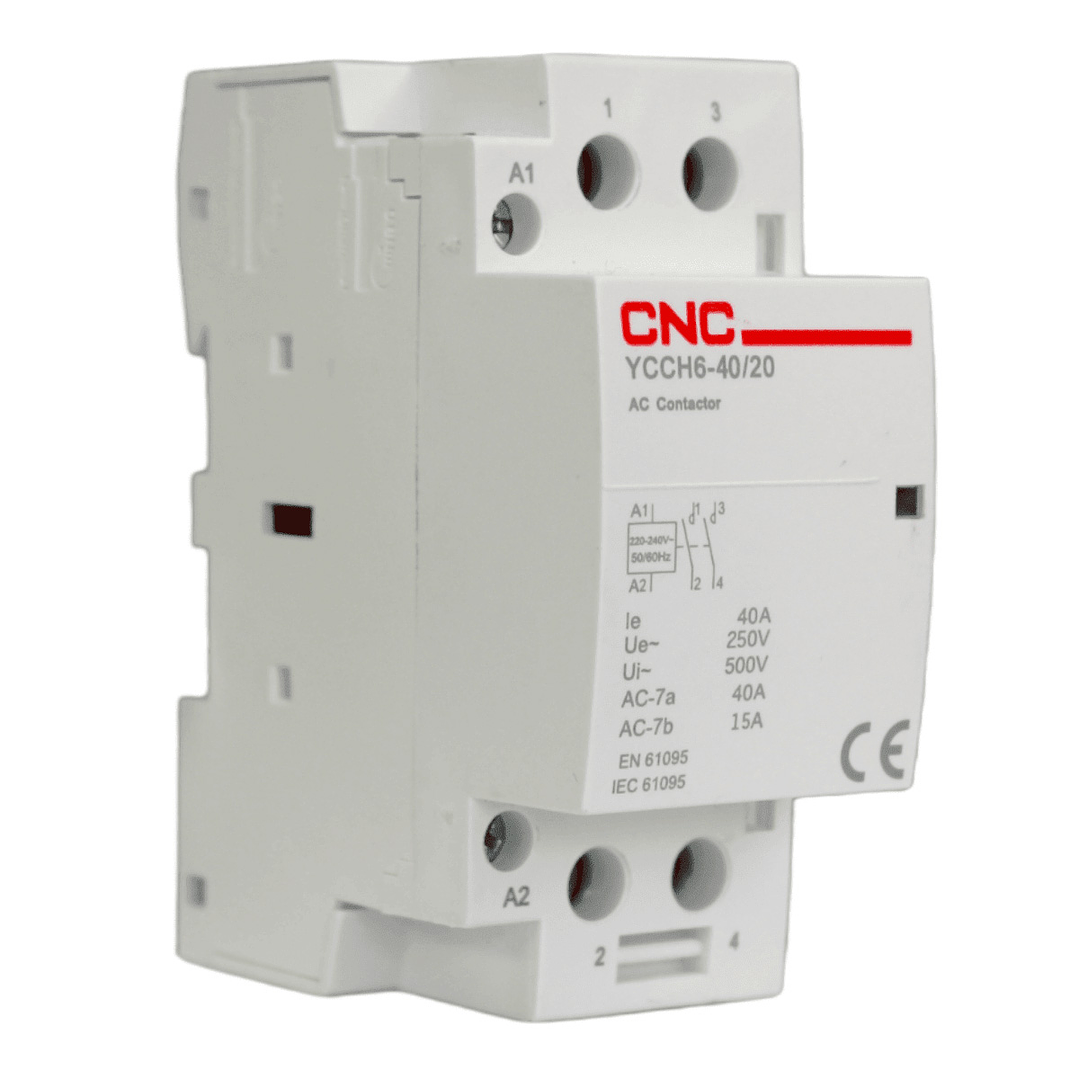 Contactor Modular 2P 40A Bobina 220V 2NO 2