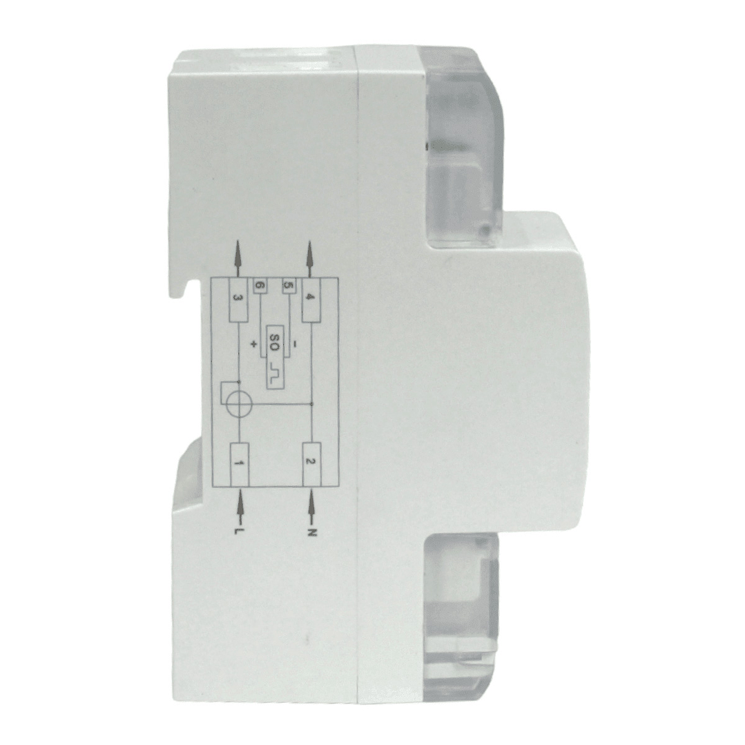 Remarcador de Energia Digital Monofasico 2P 65A 220V CNC 2