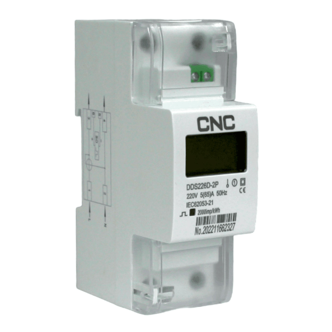 Remarcador de Energia Digital Monofasico 2P 65A 220V CNC 1