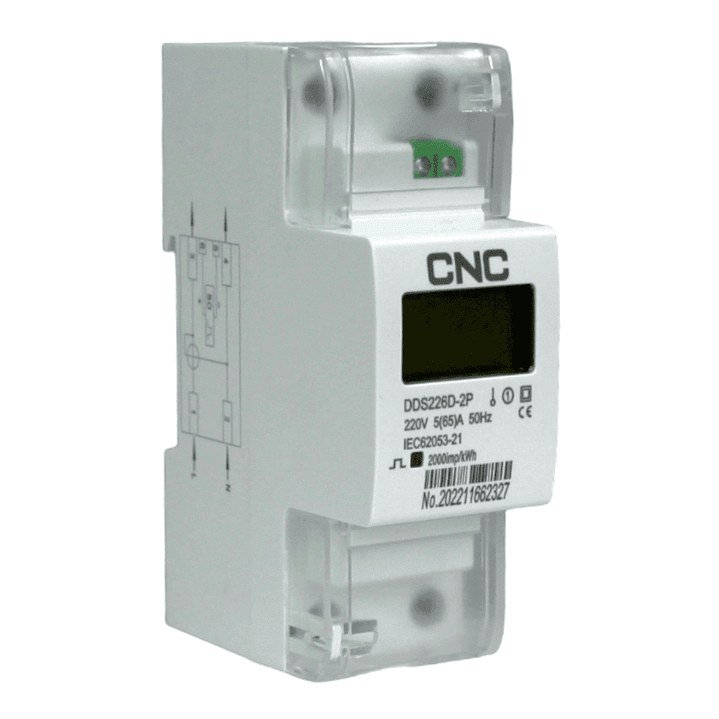 Remarcador de Energia Digital Monofasico 2P 65A 220V CNC 1