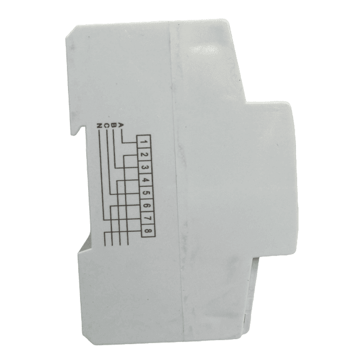 Remarcador de Energia Digital Trifásico 7P 100A 380V CNC 3