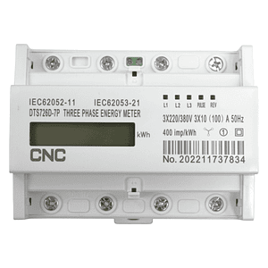 Remarcador de Energia Digital Trifásico 7P 100A 380V CNC