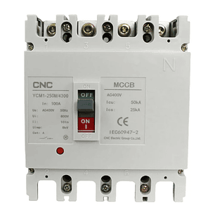 Interruptor Caja Moldeada 4P 500A 65kA CNC