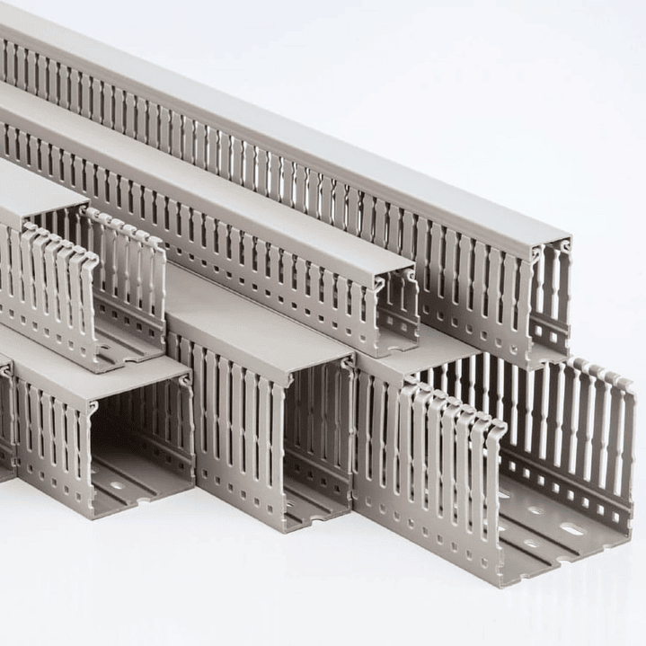 Canaleta Ranurada Libre de Halógeno 35x35mm 2 metros 1