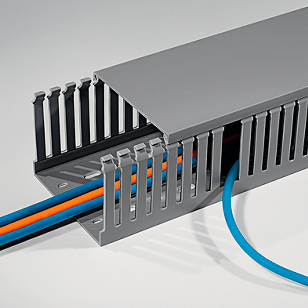 Canaleta Ranurada Libre de Halógeno 80x60mm 2 metros 3