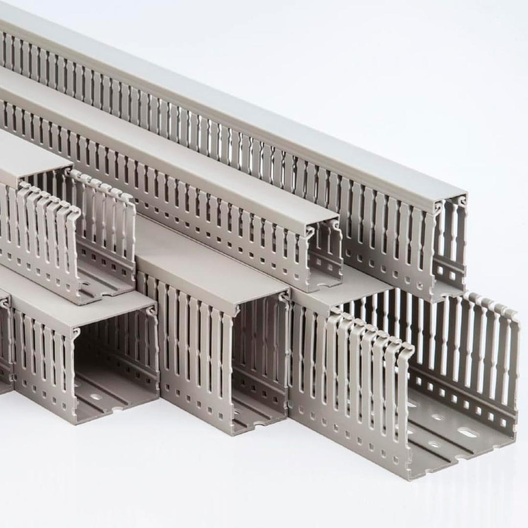 Canaleta Ranurada Libre de Halógeno 100x100mm 2 metros 1