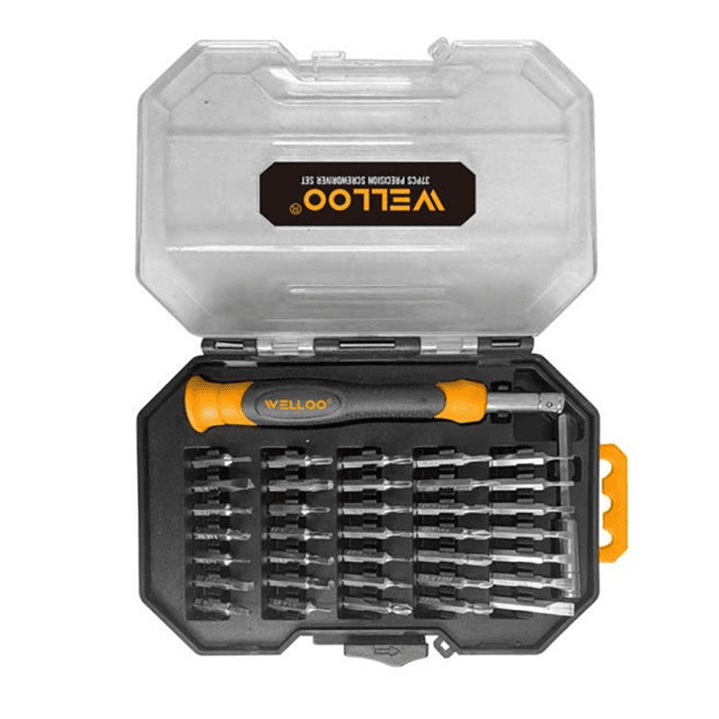 Juego Destornillador Precisión 37 Piezas Welloo 1