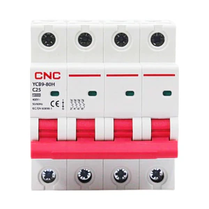 Interruptor Automático 4x25A Curva C 10kA CNC YCB9-63