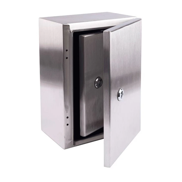 Gabinete Acero Inoxidable 800x600x300 2 Puertas IP66 1