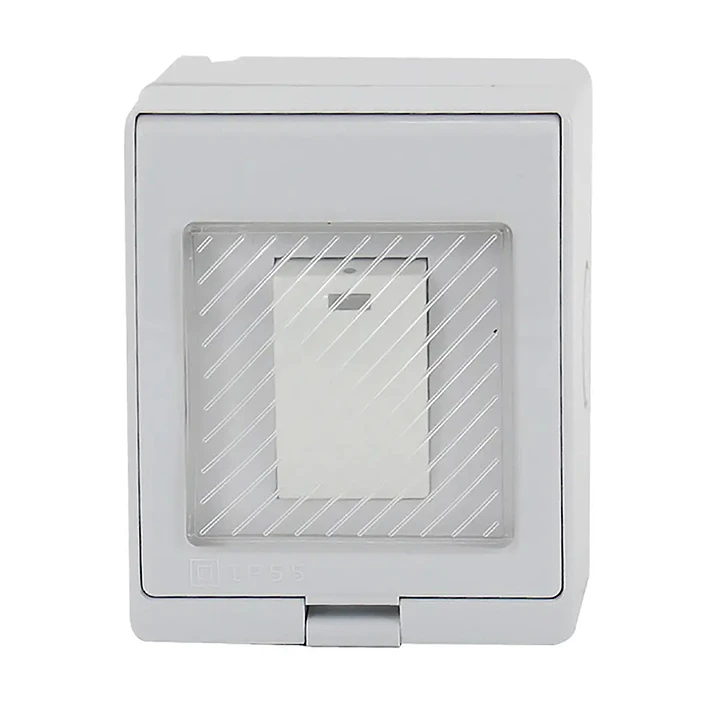 Hidrobox Sobrepuesto Interruptor Simple 9/12 250V 1