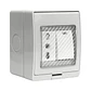 Hidrobox Sobrepuesto Enchufe 10/16 + Interruptor 9/12 - Miniatura 2