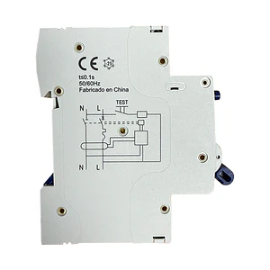 Automático Diferencial RCBO 1x16 Curva C 6kA 30mA Lexo