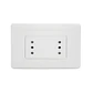Enchufe Doble 10A 250V Puenteado Blanco Stanford 2927 - Miniatura 1