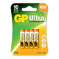 Pila AAA Alcalina GP 4 Unidades 1.5V - Miniatura 1