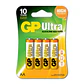 Pila AA Alcalina GP 4 Unidades 1.5V - Miniatura 1