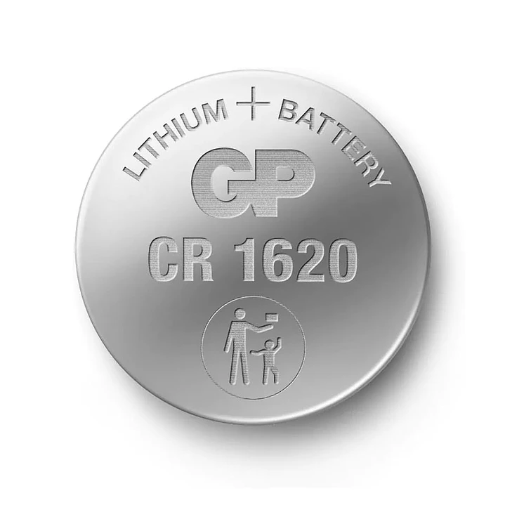 Pila Botón de Litio GP CR1620 3V 5 Unidades 2