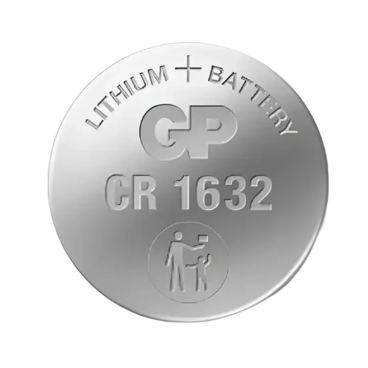 Pila Botón de Litio GP CR1632 3V 1 Unidad 2