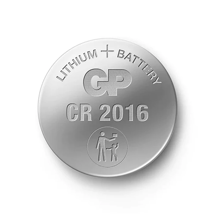Pila Botón de Litio GP CR2016 3V 1 Unidad 2