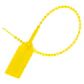 Sello Seguridad Plástico Amarillo 25cm Bolsa 100 Unidades - Miniatura 1