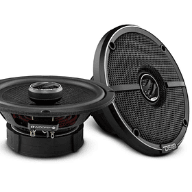 Parlantes coaxiales bidireccionales ZXI de 6,5" con cono de Kevlar, 80 vatios RMS, 4 ohmios