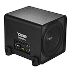 Subwoofer DS18 SQ82A – Caja Activa 8″ + Radiador Pasivo / 300W RMS / 2 Ohm 1