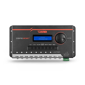 Procesador de Sonido Digital DS18 DSP2.8DBT – Bluetooth / Pantalla LCD – 8 Canales