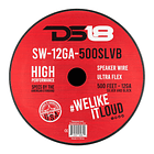 Cable para Parlantes 12-GA CCA Ultra Flex – Rollo 500 pies Plata/Negro 4