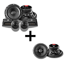 PACK COMPLETO DB Drive Euphoria – Componentes ES7-6C + Parlantes Coaxiales ES7-60 (6.5”) 1