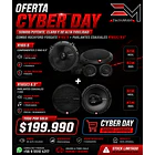 Componentes Rockford Fosgate R165-S + Parlantes Coaxiales R165X3 6.5″ | 80W / 40W RMS + 90W / 45W RMS 1