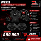 Componentes Euphoria DB Drive + Parlantes Coaxiales DB65 6.5″ 1