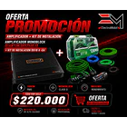 Amplificador Monoblock Quantum QPX2500.1D + Kit de Instalación DS18 4-GA (1680W RMS) 1