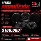 Parlantes Rockford Fosgate Prime R165X3 6.5” 3 Vías | 45W RMS / 90W Máx (Pack 4 Unidades) 1