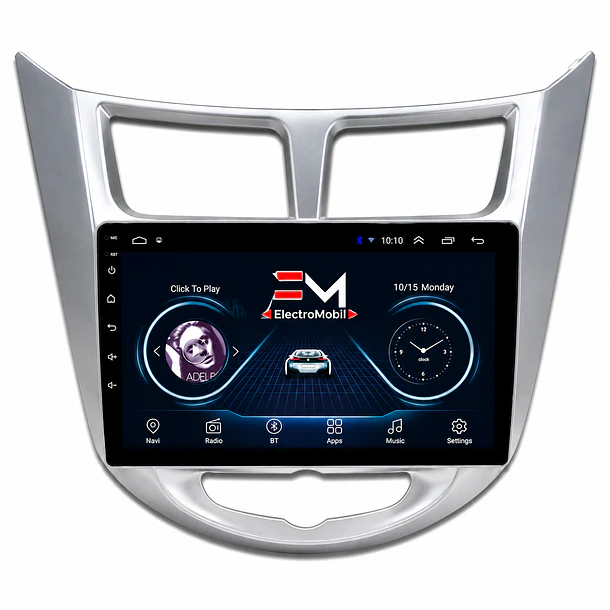 Adaptador de Radio 9” Hyundai Accent 2012-2017 | Bisel  2