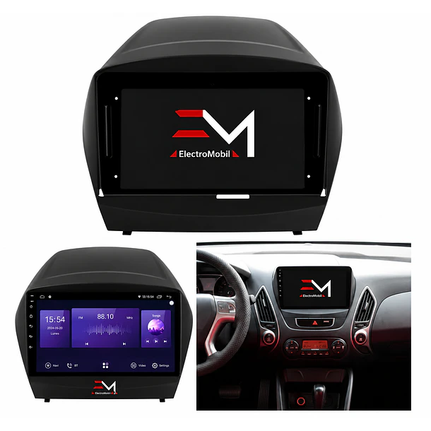 Adaptador de Radio 9” Hyundai Tucson 2010-2015 | Bisel  3